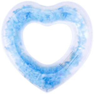 Ilovemilan - Anillo de natación Feather Love (Azul)
