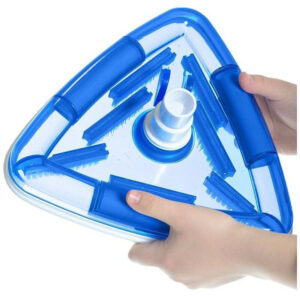 Aspiradora triangular con cepillo para el revestimiento de la piscina