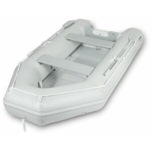 Barca hinchable con remos bote inflable 4 personas + 1, 320x150cm hasta 566 kg