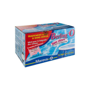Mareva - Berling'o desinfectante sin cloro para piscinas de 5 a 8 m3 - 12 x 75mL - 100702U