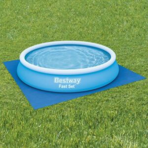 Bestway - Cubierta de suelo para piscina Flowclear 396x396 cm