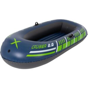 Bote inflable para 2 personas barco hinchable canoa kayak para remo 207x107x50cm
