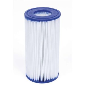 Cartucho filtrante tipo 3/A para bomba de piscina - 10,6x20,3cm compatible con las piscinas Bestway Vostok 5x3m, Spinelle 5x3m y Vostok 6x3m.