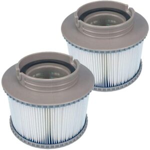 Cartuchos de filtro de piscina de 2 piezas para filtro de spa, bomba de cartucho de filtro para reemplazo de filtro MSPA FD2089 para piscina,