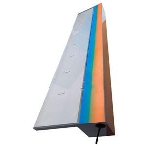 Cascada laminar con led y controlador RGB para piscina en Abs Cascada laminar con led para piscina en Abs empotrable 120 cm