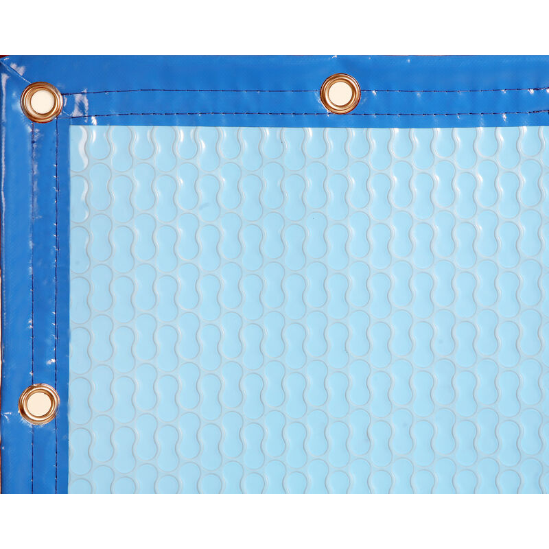 Cobertor Térmico con refuerzo en los anchos 500 micras GeoBubble Cool Guard para piscina 6,5 x 9,5 metros - 500 micras GeoBubble Cool Guard