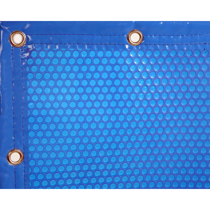 Cobertor Térmico con refuerzo en todo el contorno 600 micras ECO para piscina de 3 x 9 metros - 600 micras ECO