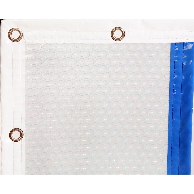 Cobertor Térmico con refuerzo en todo el contorno 500 micras GeoBubble Sol+Guard para piscina de 3 x 10 metros - 500 micras GeoBubble Sol+Guard