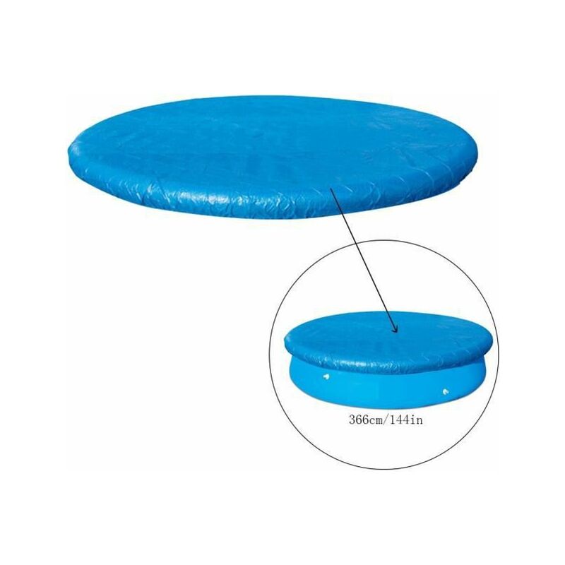 Cubierta de piscina de tela Cubierta de piscina inflable Cubierta de piscina redonda de PE FUIENKO