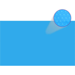 Vidaxl - Cubierta de piscina rectangular PE azul 500x300 cm