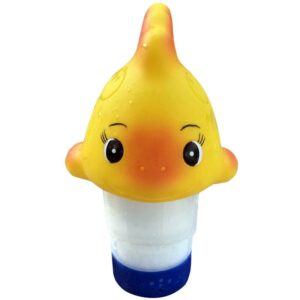 Dispensador de cloro flotante duradero para suministros de spa para piscinas al aire libre