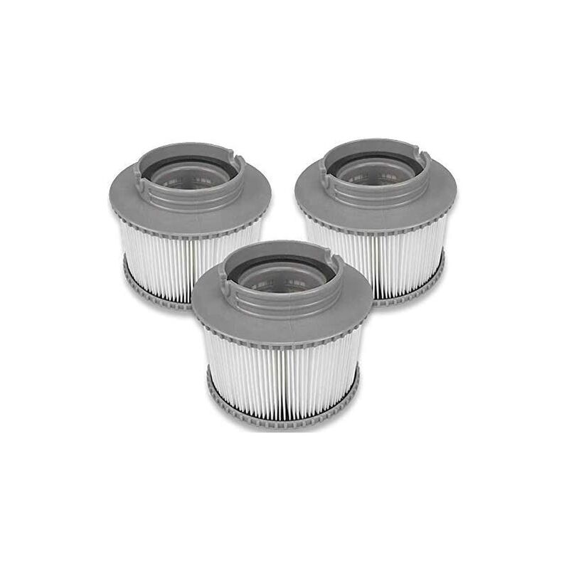 Filtro MSpa, cartuchos de filtro de piscina, cartuchos de repuesto de filtro MSpa para bañera, Spa, piscina (3 uds)