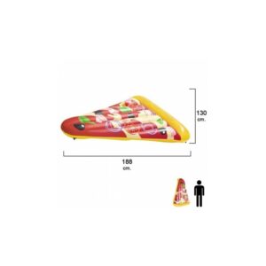 Bestway - Flotador trozo pizza gigante 188x130 cm