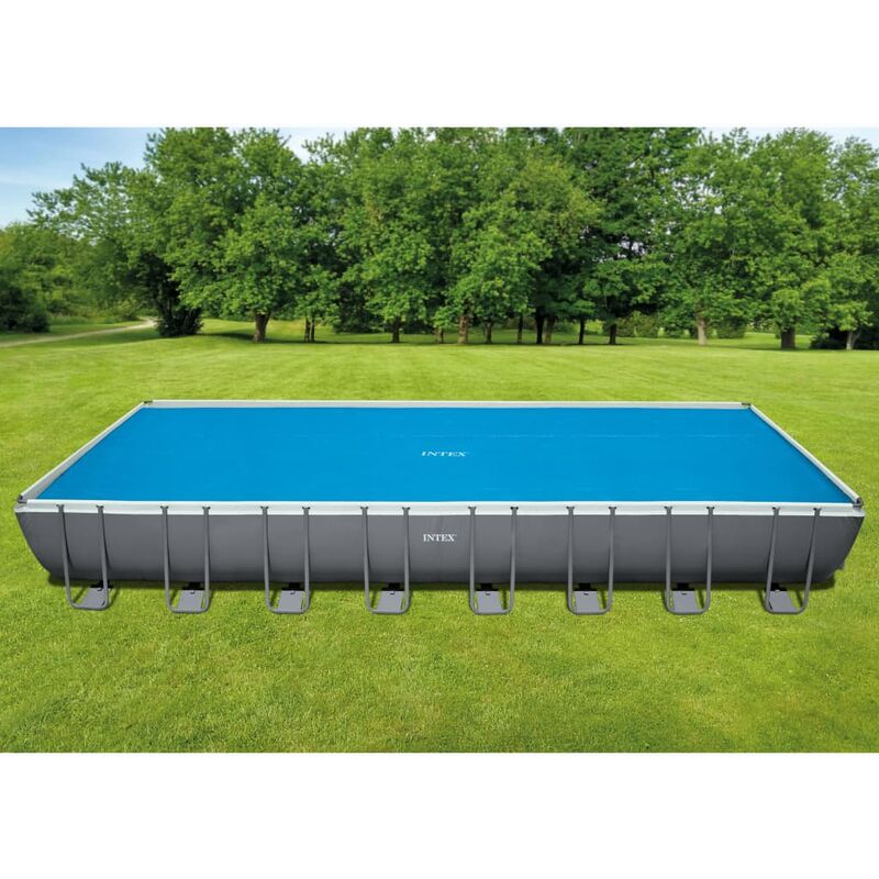 Intex - Cubierta solar para piscina rectangular 975x488 cm