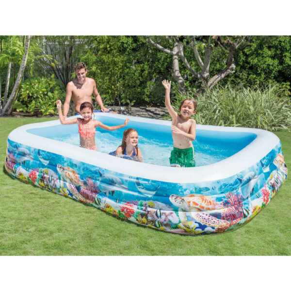 Swim Center Piscina familiar vida marina 305x183x56 cm Intex Todo  Piscinas