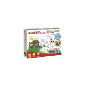 Juego alpino didactico activity pintar por numeros