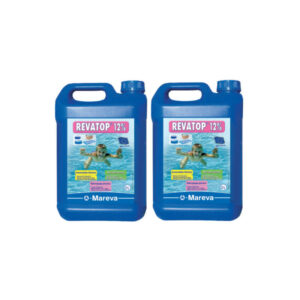 Juego de 2 MAREVA REVATOP 12% Algicidas - 5 L - 000124U - Bleu