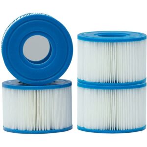 Juego De 4 Cartuchos Intex Tipo S1 Para Filtro Jacuzzi, Cartuchos De Repuesto Para Intex S1, Tipo