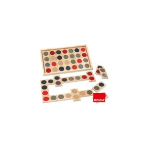 Juego goula didactico domino tactil