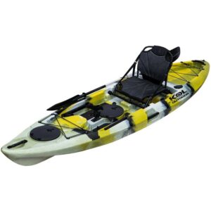 Kayak de pesca Fury One Amarillo - Kol Outdoor