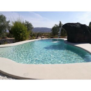 Kit de prueba revestimiento piscina de arena en CUARZO (3 m2) | Playa Flamenco - Hueso 8