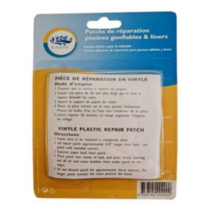 Kit de reparación para piscinas hinchables, revestimientos y cubiertas