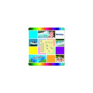 Bestway - Parches reparacion piscina resistente agua 62091 blister 10