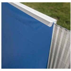 Liner azul para piscina redonda Gre 40/100 - Altura 120 - Sistema colgante Liner azul piscina Ø 550 Gre