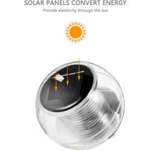 Betterlife - Luz solar flotante para piscina, luces LED, cambio de color automático, lámpara solar impermeable para estanque de jardín, piscina,
