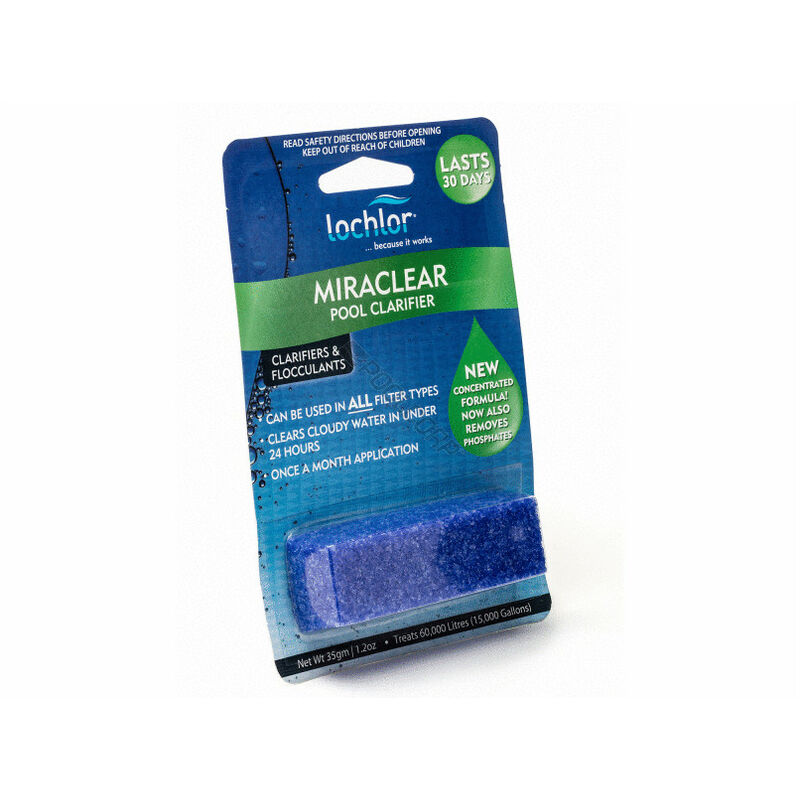 Miraclear cubo 35g- clarificador piscina-spa