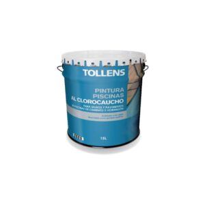 PINTURA CLOROCAUCHO PISCINAS TOLLENS 15 LT | Blanco Cristal 761 - Blanco Cristal 761