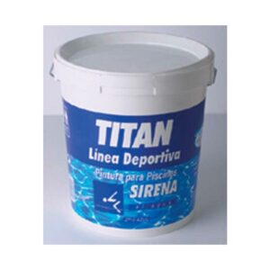 Titan - Pintura Piscinas Al Agua Azul Antidesliza 4lt 183271004