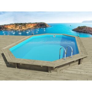 Piscina de madera Miami - 4.86 x 3.36 x 1.20 m