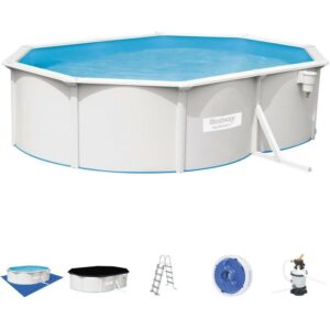Bestway - Piscina Desmontable Ovalada 56586 Hydrium 500x360x120cm