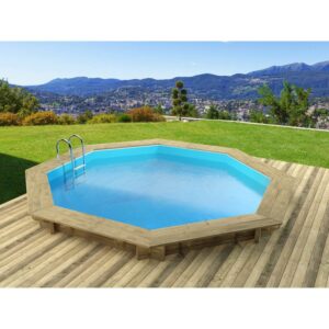Piscina de madera Verona - 5.10 x 1.20 m
