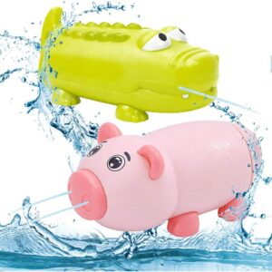 Pistola de agua pequeña, pistola de agua con bomba, pistola de agua de juguete, pistola de agua para niños y adultos, pistola de agua para piscina de
