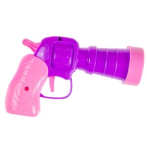 PISTOLA CON BOLAS DE 13 CM MORADO/ROSA - Lg-imports