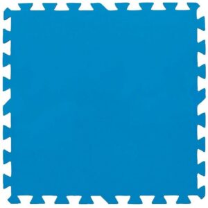 Protector suelo piscina multiusos set 8 piezas de 50x50 cm.