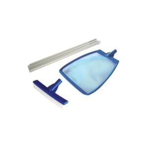 Recogehojas de superficie con pértiga de 1.35cm en 3 secciones. Cepillo de 25 cm - Mugar