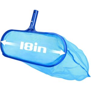 Ilovemilan - Redes de aterrizaje de superficie, red de aterrizaje inferior de gran capacidad para su piscina, bolsa profunda para limpiar la piscina