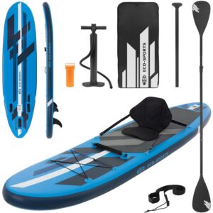 Surfboard stand up paddel board SUP tabla hinchable azul con asiento kayak 320cm