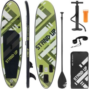 Surfboard stand up paddle surf tabla hinchable SUP oliva 308 cm con accesorios