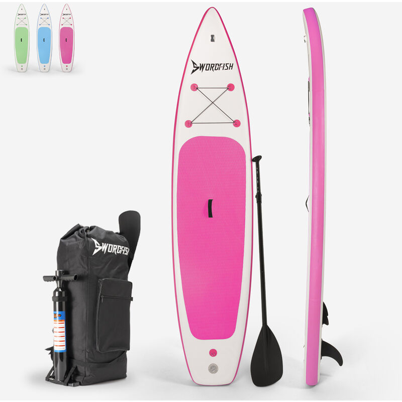 Tabla de paddle surf hinchable stand up paddle 366cm Poppa | Rosa