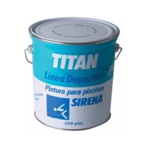 Pintura Piscinas Acril Al Disolven Azul 4lt Sirena 180237004