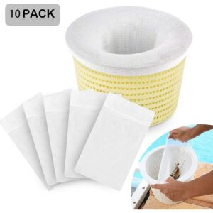 10 uds. Skimmer de piscina Calcetines de skimmer de piscina, Skimmer de piscina, Skimmer de piscina, Skimmer de cesta, Filtro, Hoja de aceite, Filtro