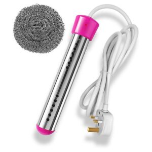 Calentador de agua de bañera de gran potencia de 3000w 70 Caldera de varilla de calentamiento de apagado automático - Enchufe de Reino Unido