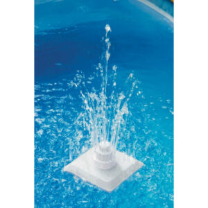 Hommoo Fuente griega de piscina 13 piezas blanca