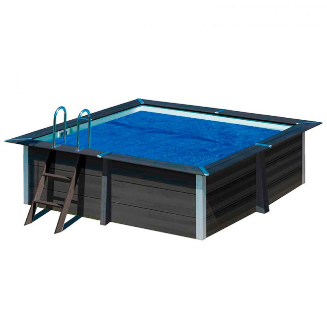 Cubierta isotérmica para piscina de composite 554 x 252 cm Gre