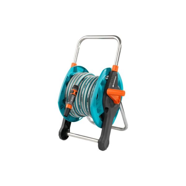 Carro portamangueras equipado con 20 m de manguera y accesorios (02691-20) - Gardena
