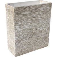 Anaparra - Jardinera barents 60x25x70cm. de Hormigon-Piedra aligerado. Verde